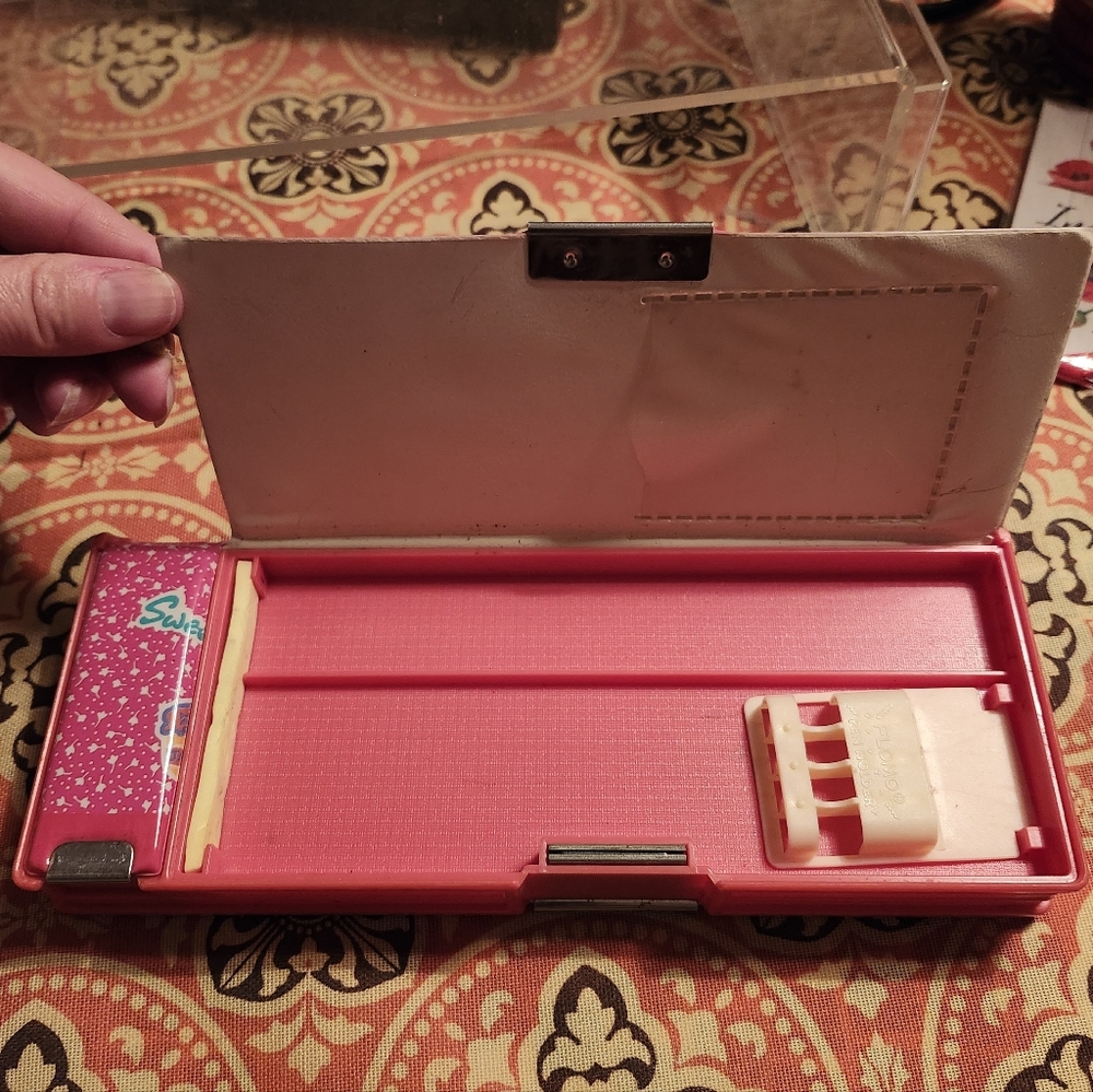 Pink Cartoon Chef Pencil Case - Picture 2 of 5